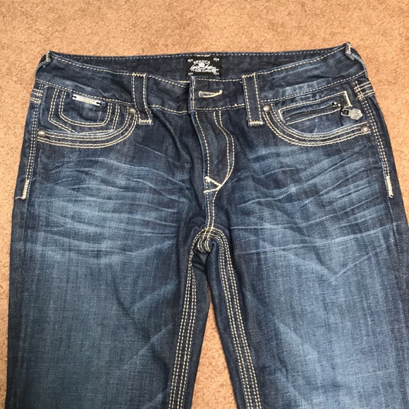 Express Low Rise Jeans - Picture 2 of 8